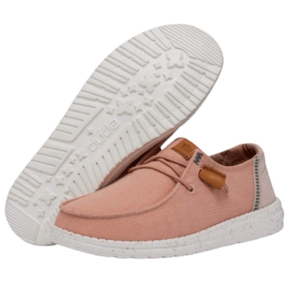 Hey Dude Wendy Washed Rose Cloud Women's Size 10 Pink Casual Lightweight Walking